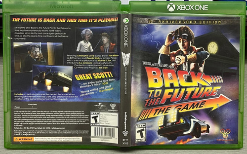 Back To The Future The Game 30th Anniversary Xbox One Físico (Usado)