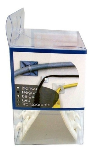 Imagen 3 de 7 de Oferta Del Dia Grapa Pegasstrong Grpbl Adh Plastic Para Cabl