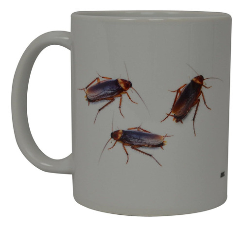 Taza De Café Divertida Cucarachas Bruto Broma Novedad Taza G