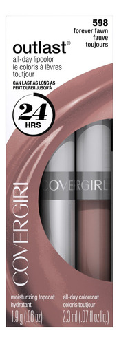 Covergirl Labial Liquido Outlast All-day Lip Color 24h Color 598 Forever fawn