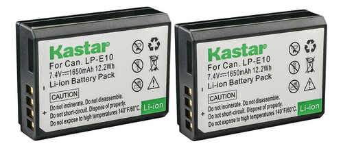 2pcs Completamente Descodificado Batería Lp-e10 Para Canon R