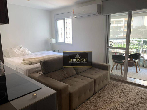 Studio Com 1 Dormitório À Venda, 35 M² Por R$ 477.000,00 - Campo Belo - São Paulo/sp - St1057