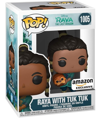 Raya With Baby Tuk Tuk Raya Último Dragão Funko Pop! #1005