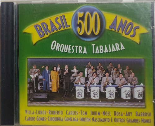 Cd Brasil 500 Anos Orquestra Tabajara Otimo Estado
