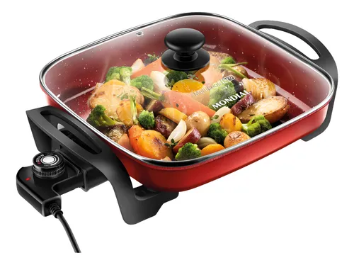 Panela Eletrica Grill Multicook Red 1250w Pe-49 220v Mondial