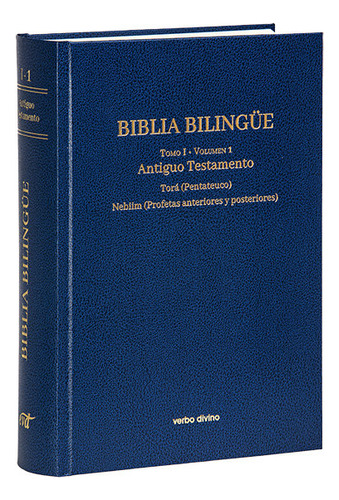 Biblia Bilingue - I / 1, De Desconocido. Editorial Verbo Divino, Tapa Dura En Español