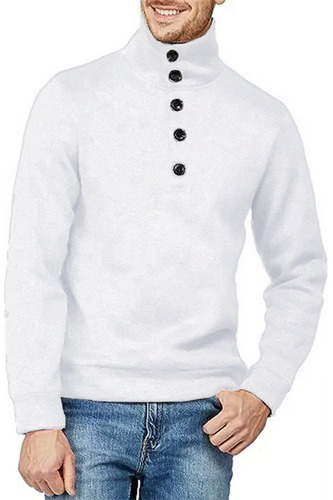 Sueter Cardigan Cuello Tortuga Moda Casual Sudadera Chamarra
