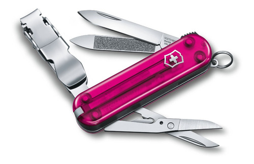 Navaja Cortauñas 580 De 65mm Victorinox Rosa