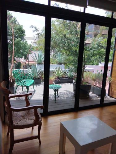 Imagen 2 de 12 de Depa Tipo Loft, Con Buen Estilo Y En Casa De Época., 42496