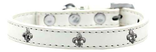 Mirage Pet Products Fleur De Lis - Collar Widget Para Perro.