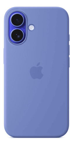 Case Silicone Magsafe Capa Iphone 16 Plus Azul-violeta