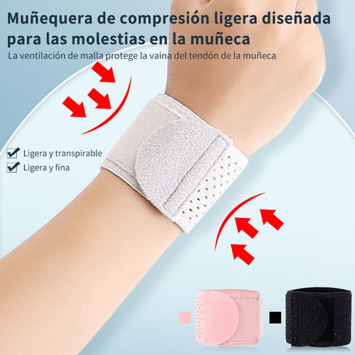 De Par Polainas Munequeras Gym Elastic Transpirables