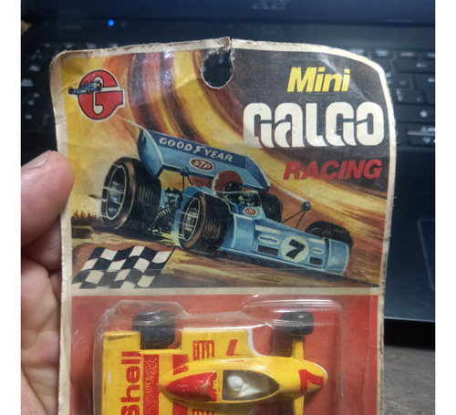 Antiguo Formula 1 Mini Galgo Racing 1/64 Shell