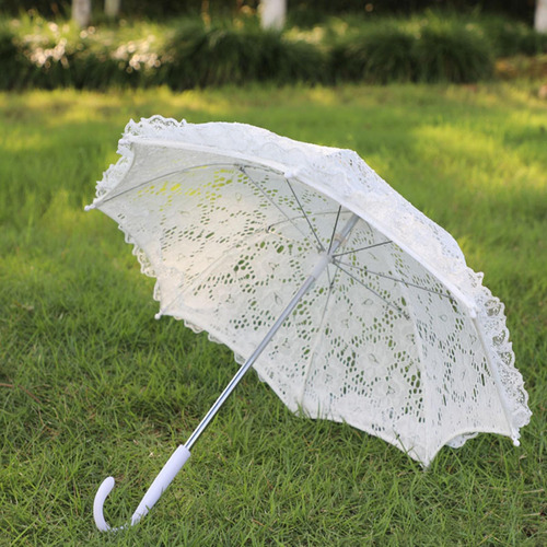 Guarda-chuva De Renda Branca Para Casamento Guarda-chuvas De