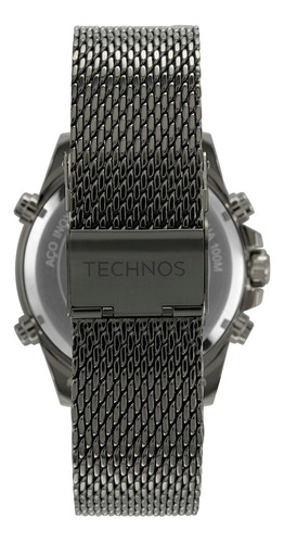 Imagem 7 de 7 de Relógio Technos Grafite Masculino Digiana W23721aab/1p