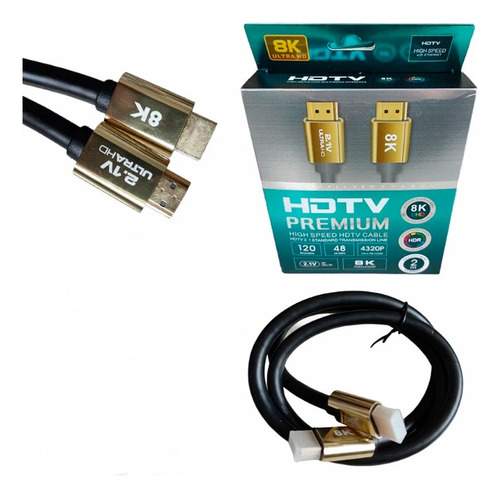 Cable Hdmi 8k Ultra Hd - 5 Metros - Tienda Fisica