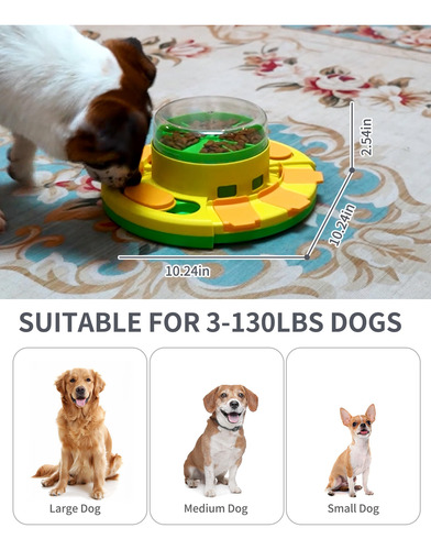 Juguete De Rompecabezas Para Perros Aluckmao Treat Puzzle Ju