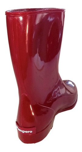 Imagen 6 de 10 de Bota De Lluvia Dama Marca Pampero Modelo Regina 824121000
