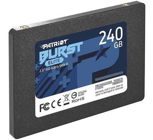 Disco Duro Solido Patriot 240gb Ssd 2.5 3d Nand Sata 3