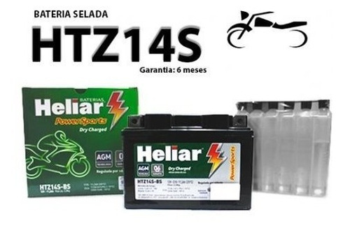 Bateria Original Ktm 1000 990 Adventure Heliar Htz14sbs 