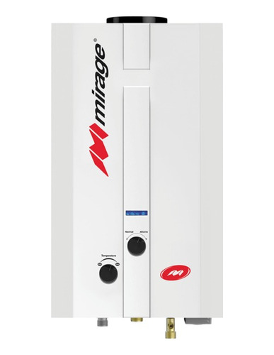 Calentador De Agua A Gas Mirage 6 Lt Gn/glp Con Maxiboiler 