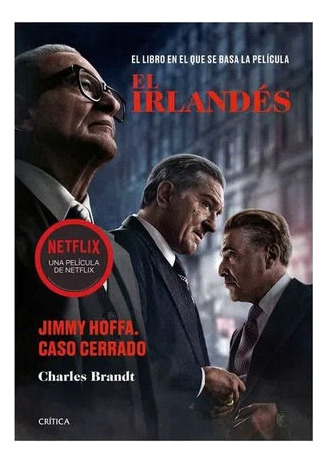 Libro El Irlandes Jimmy Hoffa Caso Cerrado Charles Brandt