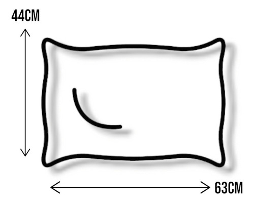 Almohada De Descanso Lunics Memory Foam Blanco +