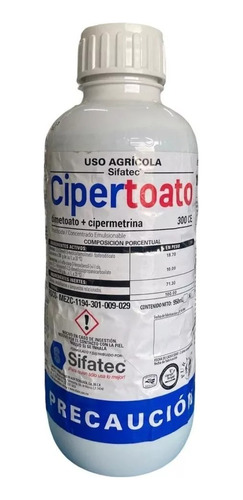 Cipertoato Sifatec Dimetoato + Cipermetrina Insecticida 950m