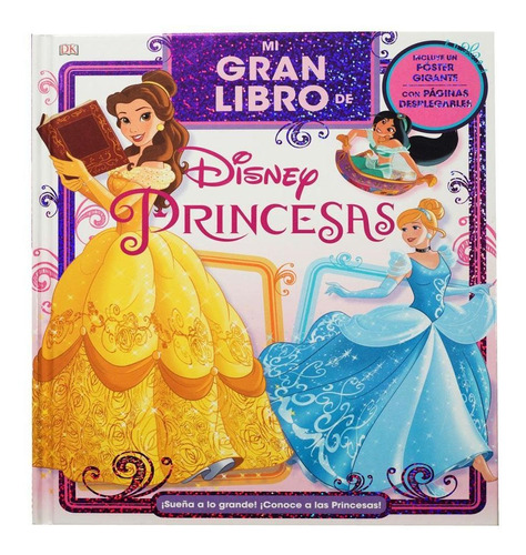 Mi Gran Libro De Disney Princesas (tapa Dura)