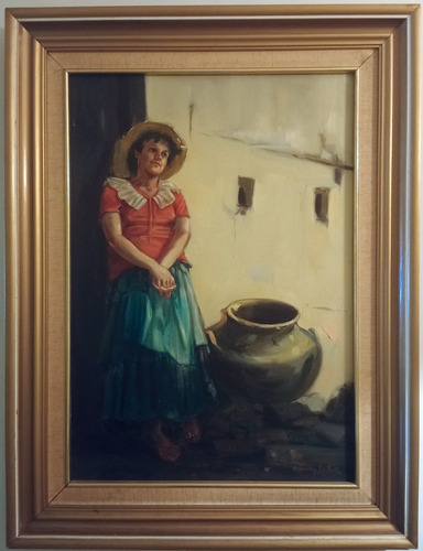 Pintura Guidaly Castro. Oleo En Tela. Certificado De Origen 