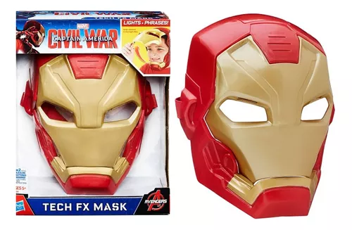  Máscara de Iron Man Tech FX, Marvel Captain America: Civil War  : Juguetes y Juegos