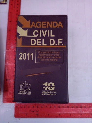 Agenda Civil Del Df  Compendio De Leyes 2011