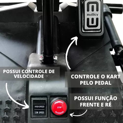 Carrinho Elétrico Infantil - Kart Drift 24v + Brinde