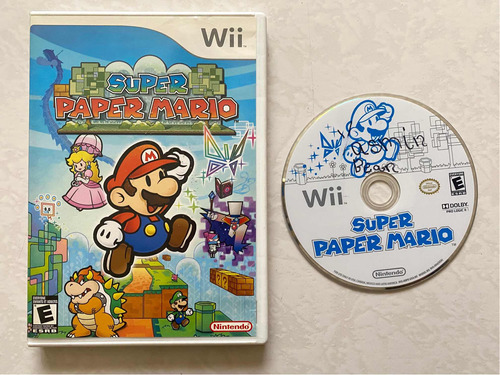 Super Paper Mario Juego Original Para Tu Nintendo Wii