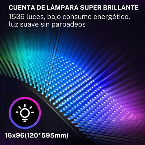 Pantalla Led Con Luz De Ojos De Ángel, 2 Unidades/kit (12 X
