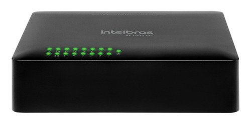 Switch Intelbras Sf 1600 Q+ 16 Portas 10/100  