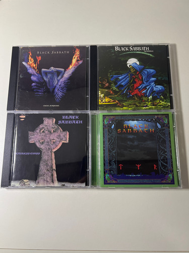 Cds Black Sabbath Tony Martin Years Combo 4 Cds + Bônus