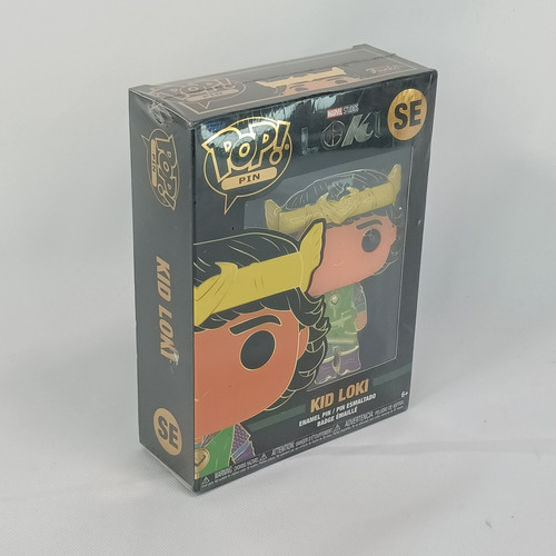Funko Pop Pin Marvel Kid Loki Pin Esmaltado (Usado)