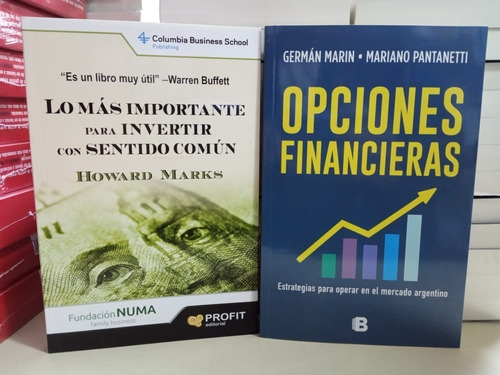 Combo Opciones Financieras + Lo Mas Import. Para Invertir