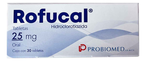 Rofucal Tableta 25 Mg, 30 Tabletas