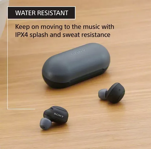  Sony WF-C500 Auriculares Bluetooth intraurales realmente  inalámbricos con micrófono y resistencia al agua IPX4, color negro :  Electrónica