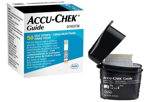 Tiras Reactivas Accu-chek Guide Por 50 Unidades