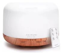 Comprar Difusor De Aceites Esenciales Aromaterapia Ultrasónica 500ml Color Blanco