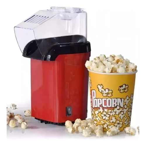 Maquina Cabritas Palomitas Pop Corn 1200w / Color Rojo