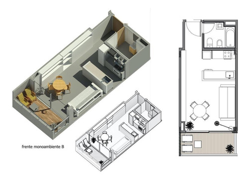 Imagen 1 de 14 de Venta De Departamento 1 Ambiente En Wilde