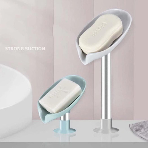 Soporte De Jabón Con Ventosa Autodrenante Para Ducha/baño (2