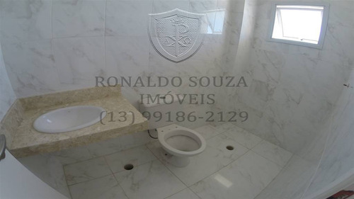 Imagem 16 de 30 de Praia Grande - Ocian - Linda Cobertura Duplex- 3 Dormitórios - 2 Salas - Salão De Festas - Vista Para O Mar - Rs60