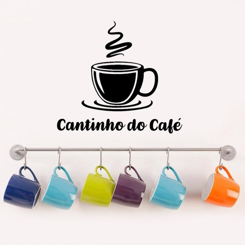 Adesivo De Parede Cantinho Do Café 
