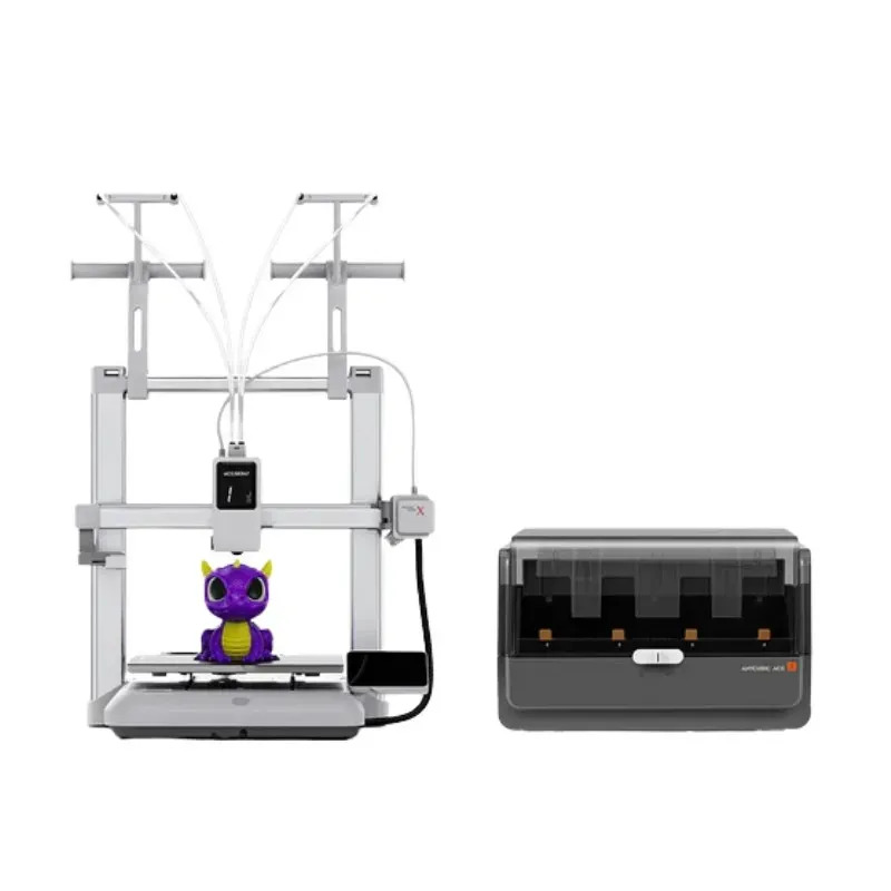 Impressora 3D Anycubic Kobra X Combo de 7 cores Branco 1.75 mm