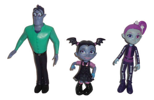 Set 5 Figuras Vampirina De Disney (Usado)